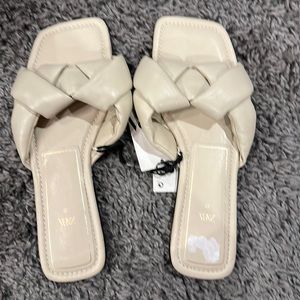 Zara Cream Women Sandals